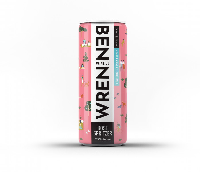 Ben Wren Wine Rosé Spritzer - Grapefruit and Pink Pepper